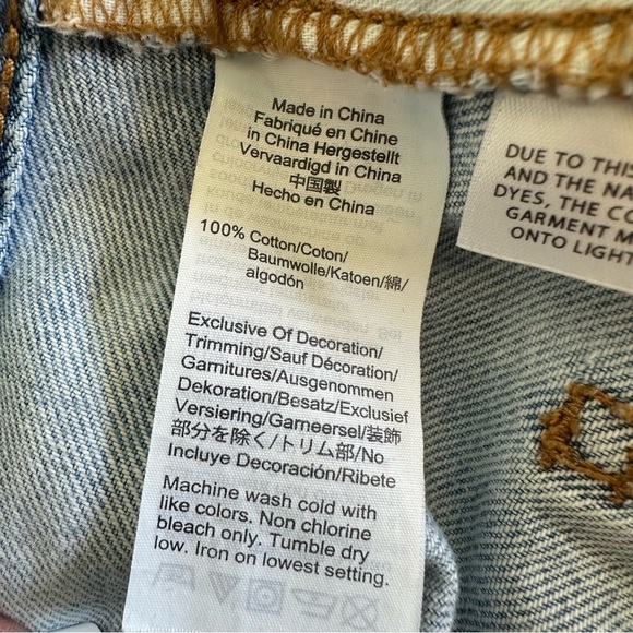 Madewell Size 26 The Curvy Perfect Vintage Jeans Light Wash High Waisted Jeans - Picture 8 of 9
